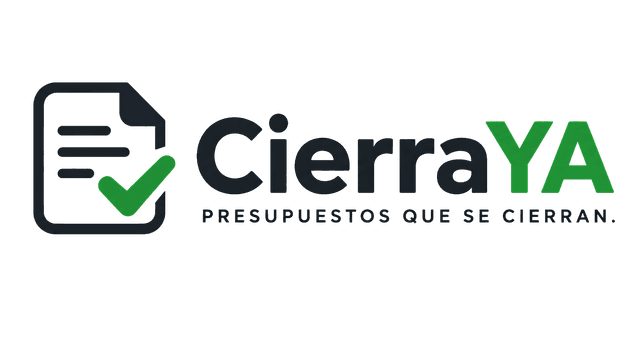 CierraYa — Presupuestos que se cierran